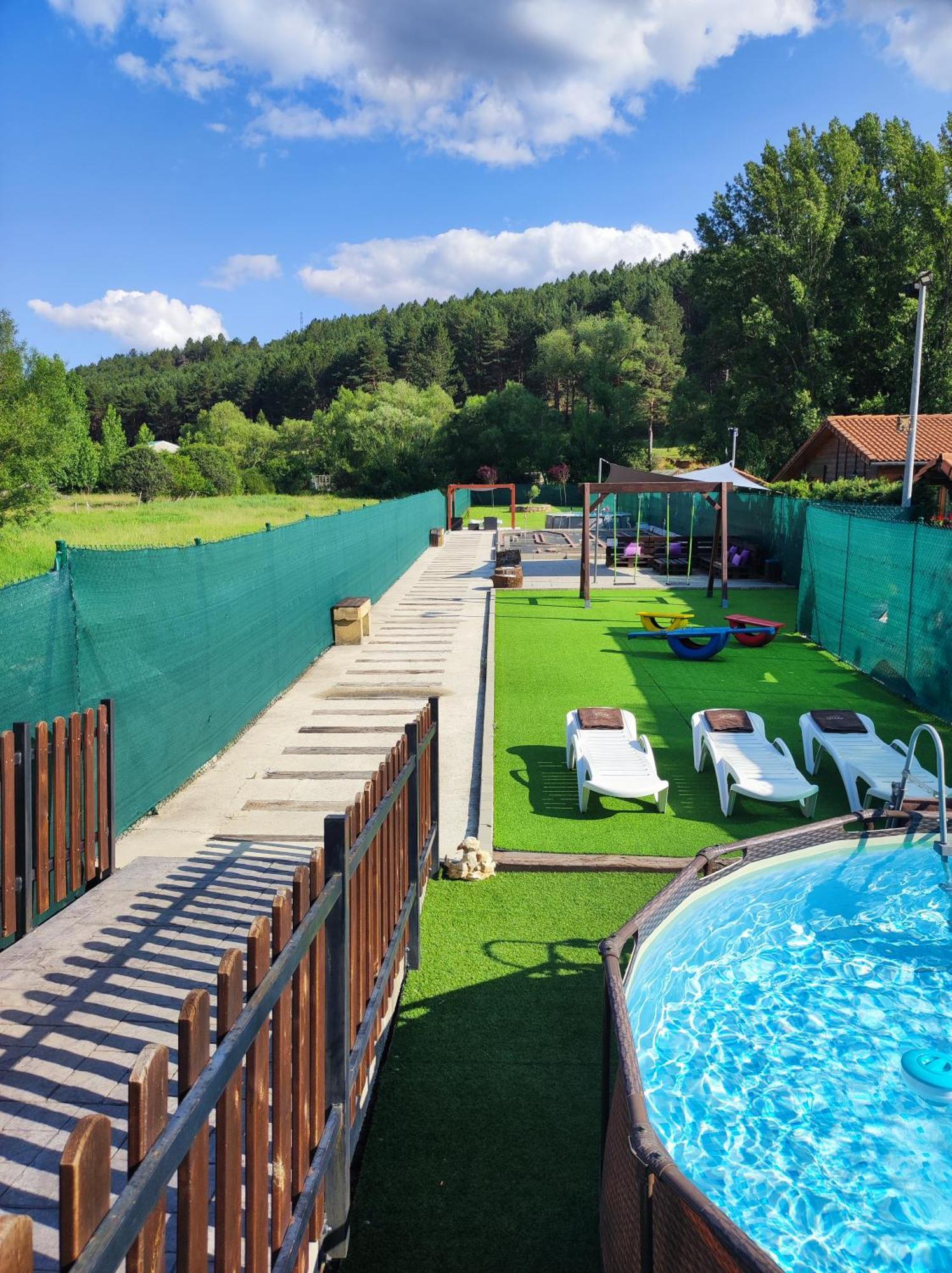 Casa Rural La Puerta Del Rio Lobos San Leonardo de Yagüe Eksteriør billede