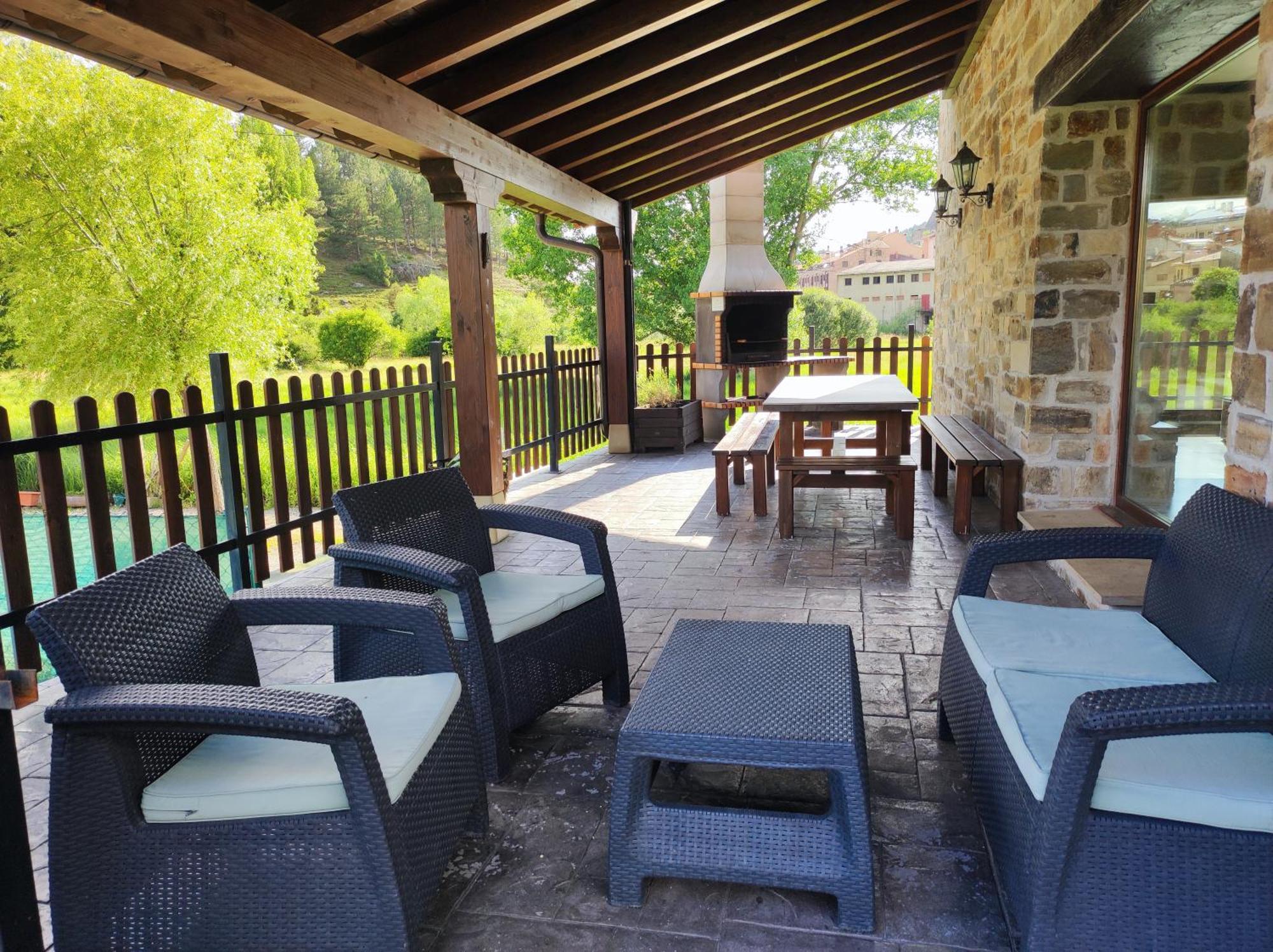 Casa Rural La Puerta Del Rio Lobos San Leonardo de Yagüe Eksteriør billede