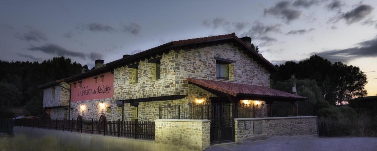 Casa Rural La Puerta Del Rio Lobos San Leonardo de Yagüe Eksteriør billede