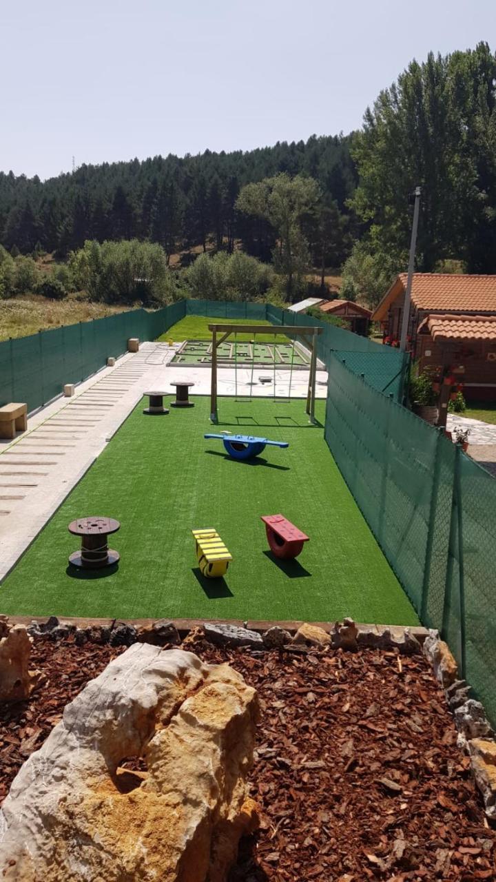 Casa Rural La Puerta Del Rio Lobos San Leonardo de Yagüe Eksteriør billede